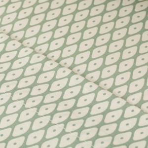 Set di lenzuola cotone Columbus verde 2