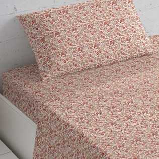 Set di lenzuola cotone Fani rame