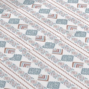 Set di lenzuola cotone Iker indaco 2