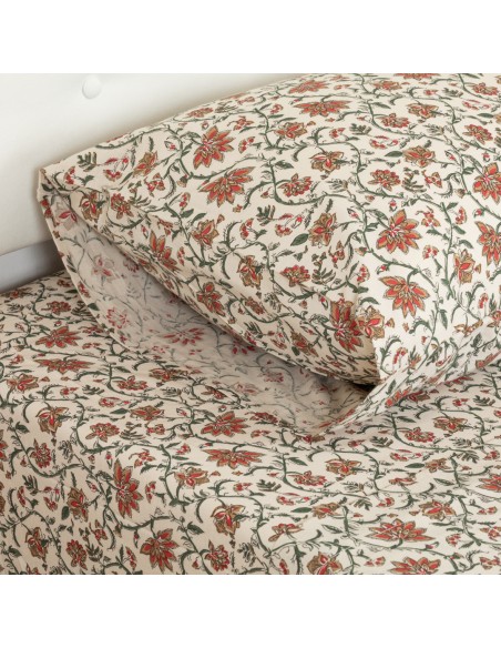 Set di lenzuola cotone Isabel rame Set di lenzuola cotone Isabel rame