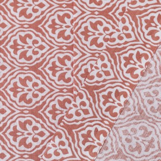 Set di lenzuola cotone Mazzuno reversibile marsala 2