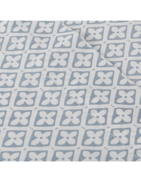 Set di lenzuola cotone Michelle indaco letto-singolo