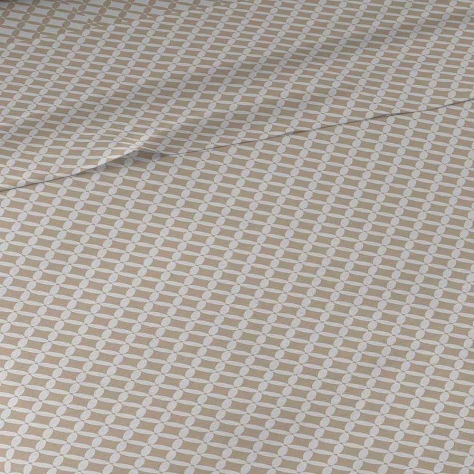 Set di lenzuola cotone Ohio sabbia