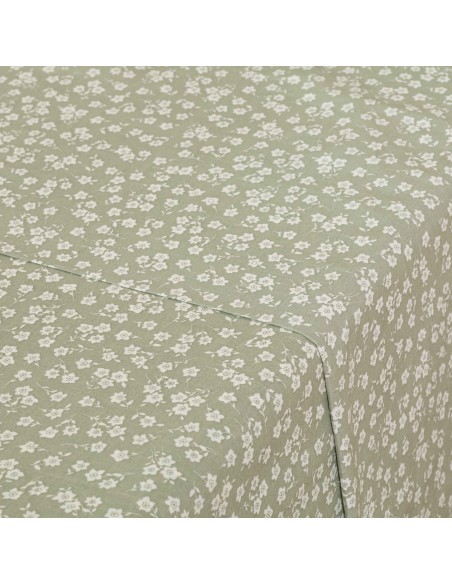 Set di lenzuola cotone Oniris verde militare letto-singolo