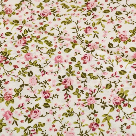 Set di lenzuola cotone Pia rosa