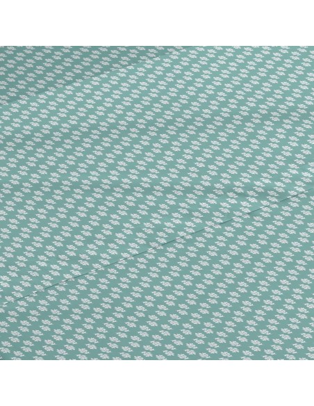 Set di lenzuola cotone Tiara indaco letto-singolo