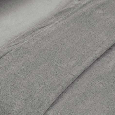 Set di lenzuola pile coral grigio letto-singolo