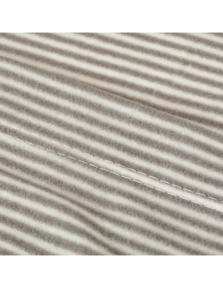 Set di lenzuola termiche Raya Damian grigio antracite letto-singolo