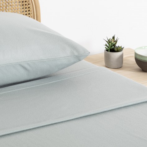 Set di lenzuola termiche verde tiffany letto-singolo