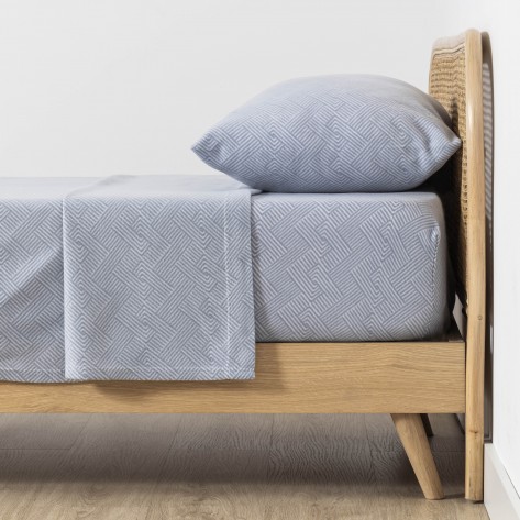 Set di lenzuola termiche Oscar indaco