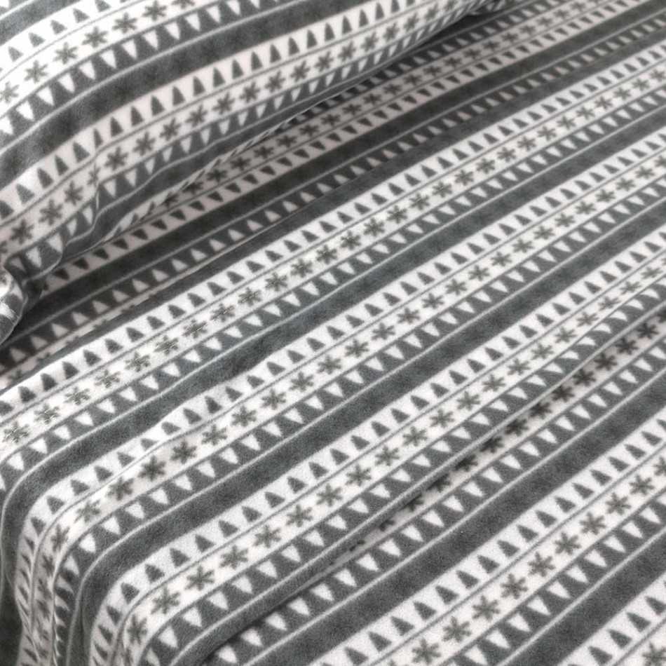 Set di lenzuola termiche Paola grigio letto-singolo