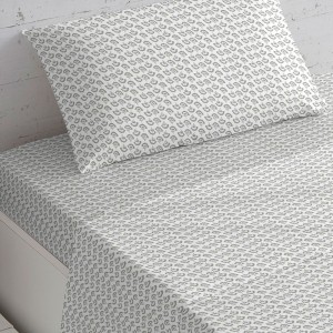 Set di lenzuola percalle Diana verde tiffany