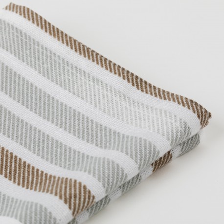 Set di 4 tovaglioli Raya Guti grigio