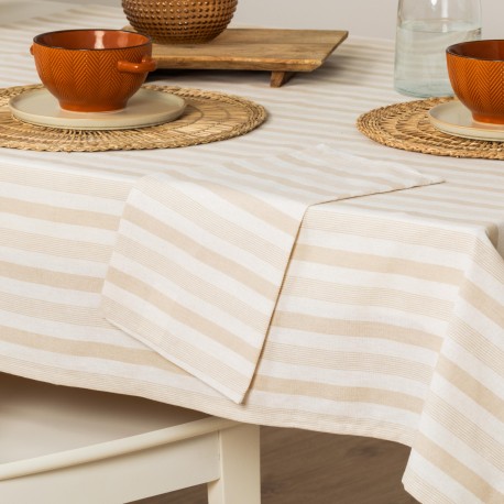 Set di 4 tovaglioli Raya Ally beige