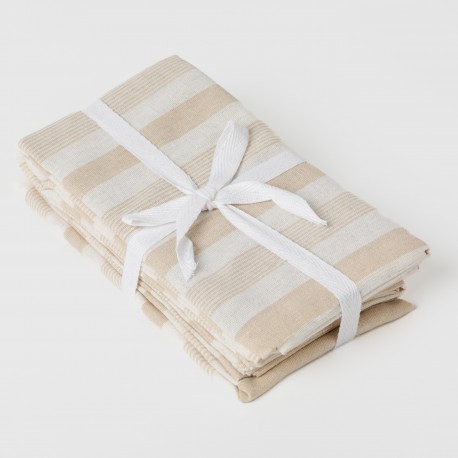 Set di 4 tovaglioli Raya Ally beige
