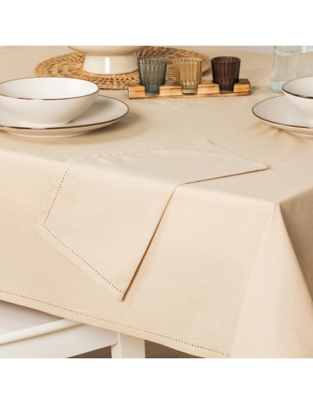 Tovaglia in cotone tinta unita Tovaglia in cotone tinta unita