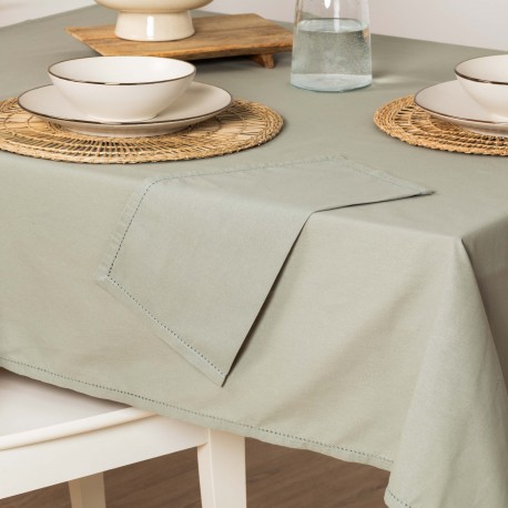 Tovaglia in cotone tinta unita