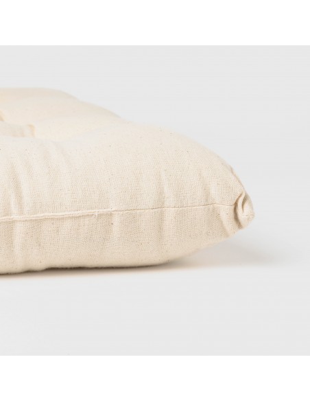 Cuscino per sedia in cotone tinta unita Cuscino per sedia in cotone tinta unita