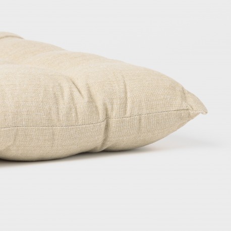 Cuscino per sedia in cotone tinta unita