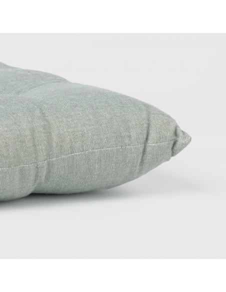 Cuscino per sedia in cotone tinta unita Cuscino per sedia in cotone tinta unita