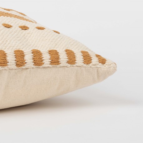 Cuscino quadrato cotone Leito 45x45 - federa + imbottitura