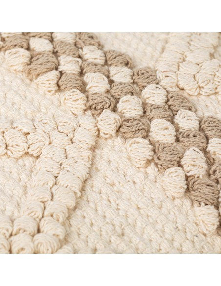 Cuscino quadrato cotone Basette 45x45 - federa + imbottitura Cuscino quadrato cotone Basette 45x45 - federa + imbottitura