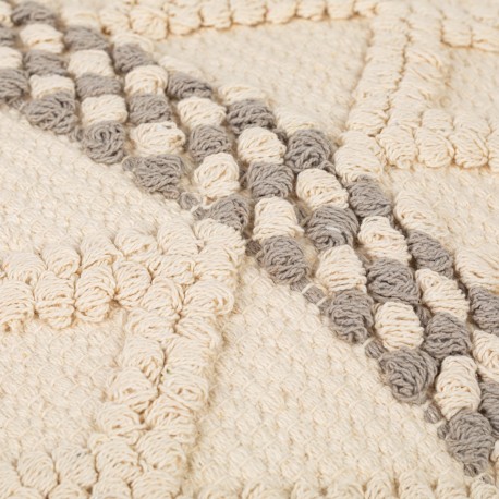 Cuscino quadrato cotone Basette 45x45 - federa + imbottitura