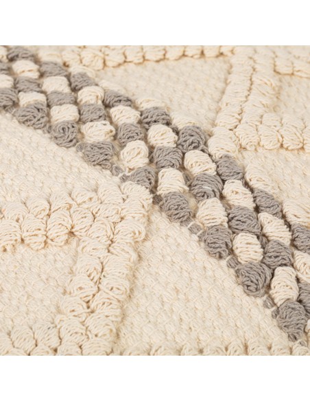 Cuscino quadrato cotone Basette 45x45 - federa + imbottitura Cuscino quadrato cotone Basette 45x45 - federa + imbottitura