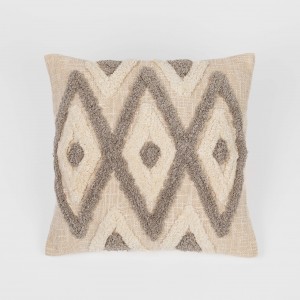 Cuscino quadrato cotone Valirio 45x45 - federa + imbottitura 2
