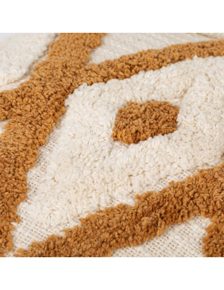 Cuscino quadrato cotone Valirio 45x45 - federa + imbottitura