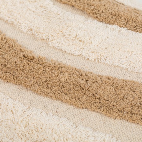 Cuscino quadrato cotone Tejada 45x45 - federa + imbottitura