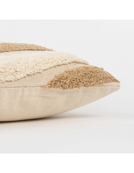 Cuscino quadrato cotone Tejada 45x45 - federa + imbottitura