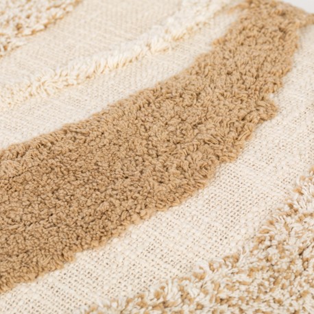 Cuscino quadrato cotone Fremen 45x45 - federa + imbottitura