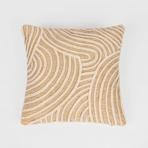 Cuscino quadrato cotone Dune 45x45 - federa + imbottitura