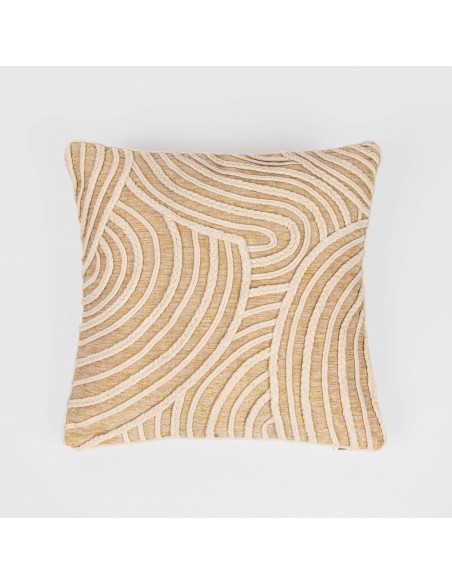 Cuscino quadrato cotone Dune 45x45 - federa + imbottitura