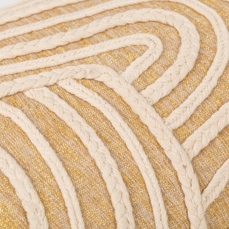 Cuscino quadrato cotone Dune 45x45 - federa + imbottitura