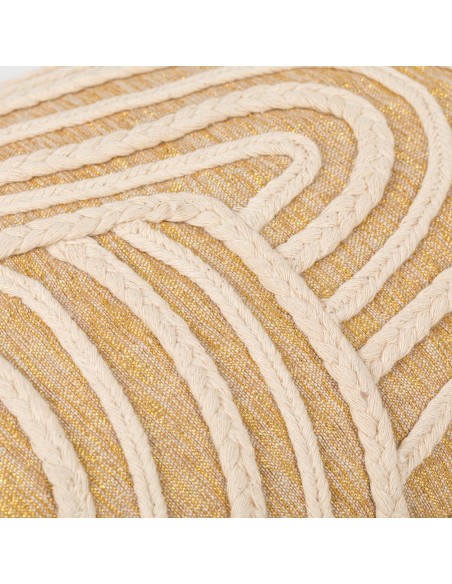 Cuscino quadrato cotone Dune 45x45 - federa + imbottitura