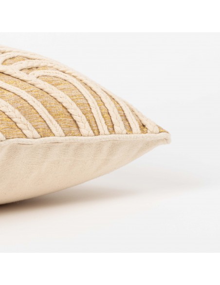 Cuscino quadrato cotone Dune 45x45 - federa + imbottitura