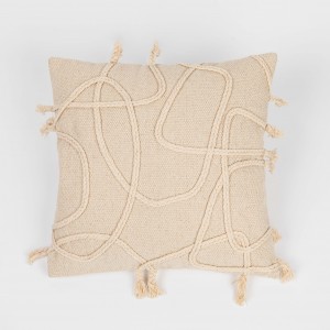 Cuscino quadrato cotone Nerdana 45x45 - federa + imbottitura