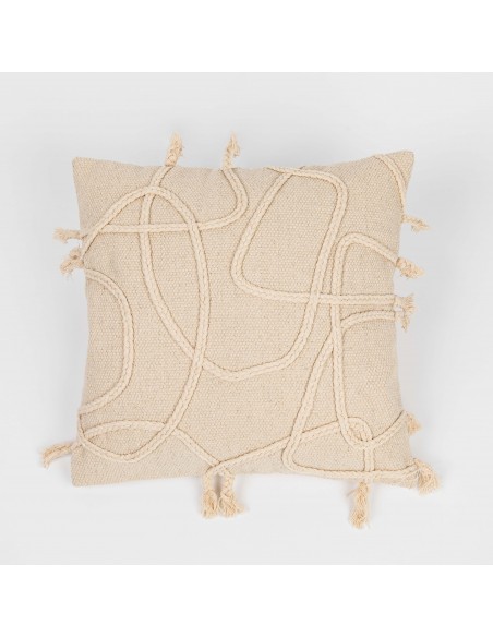 Cuscino quadrato cotone Nerdana 45x45 - federa + imbottitura