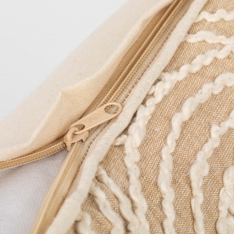 Cuscino quadrato cotone Midsommar 45x45 - federa + imbottitura