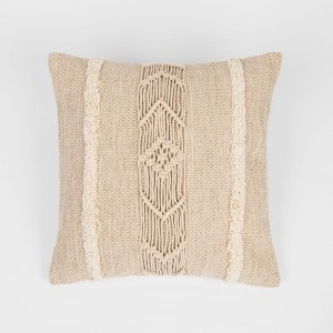 Cuscino quadrato cotone Halter 45x45 - federa + imbottitura