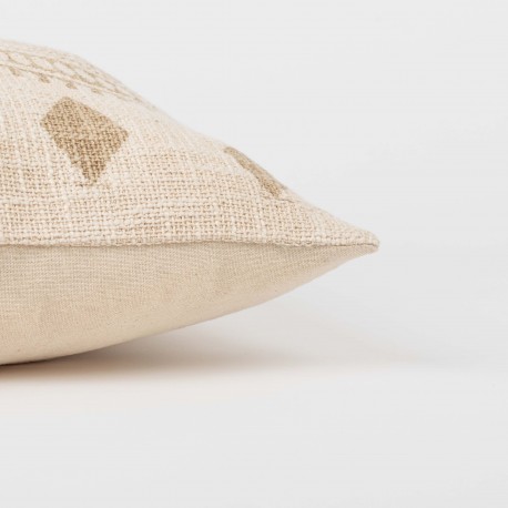 Cuscino quadrato cotone Fauno 45x45 - federa + imbottitura