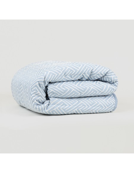 Copriletto jacquard ciniglia Elvira indaco - 120gr Copriletto jacquard ciniglia Elvira indaco - 120gr