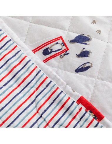 Copriletto bouti York blu navy