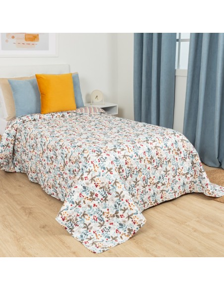 Copriletto bouti Viena indaco