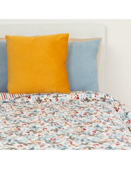 Copriletto bouti Viena indaco