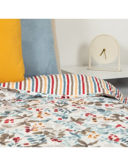 Copriletto bouti Viena indaco