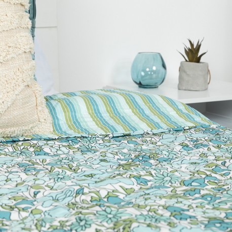 Copriletto bouti Taylor indaco