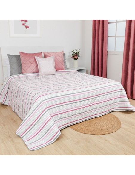 Copriletto bouti Raya Recadero malva